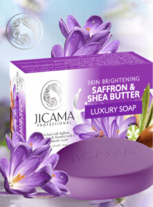 SAFFRON & SHEA BUTTER SOAP